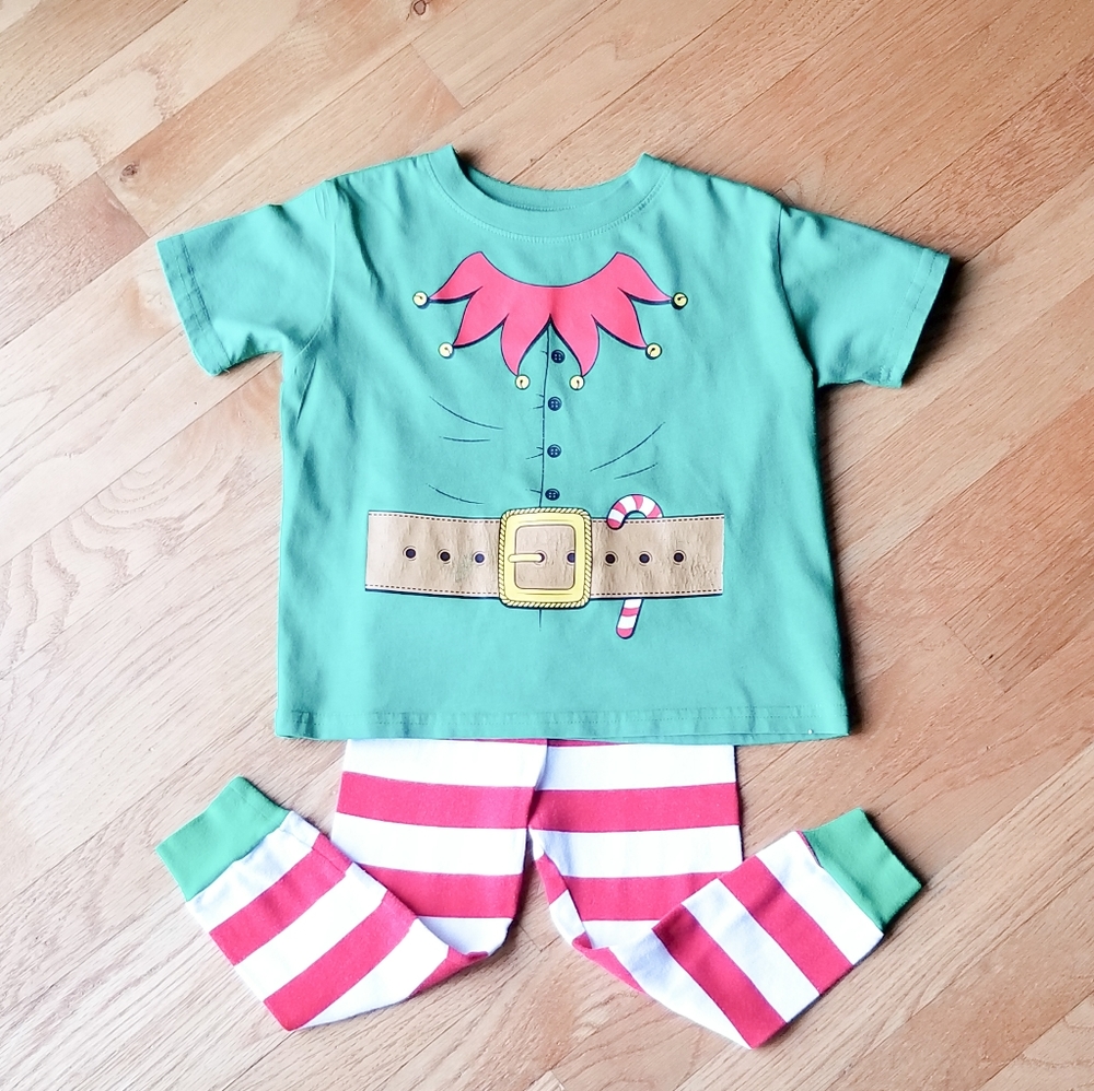 Elf Sleep & Play Jammies 3T